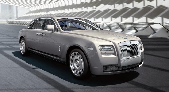 Rolls-Royce Ghost på sträckbänken