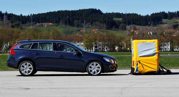 Volvos nödbromssystem bäst i test