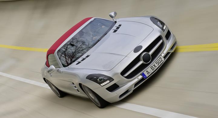 Mercedes SLS AMG Roadster – premiär i Frankfurt