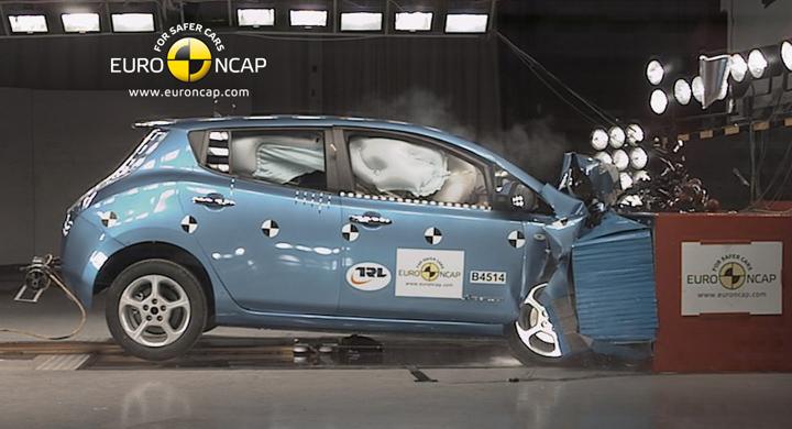 Euro NCAP: Fem stjärnor till elbil