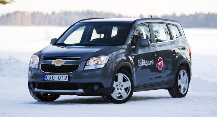 Ljustest: Chevrolet Orlando