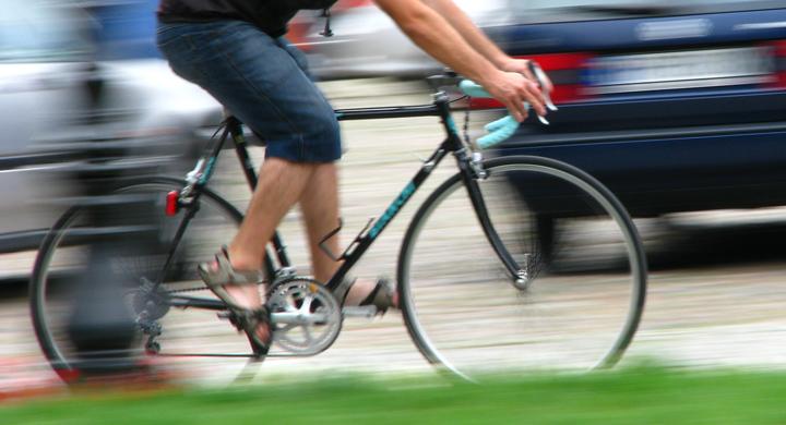 Snabb cyklist fick fortkörningsböter