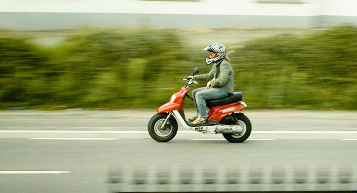 Trimmad moped ökar olycksrisk
