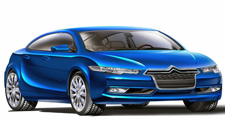 Vi skissar nästa Citroën C5