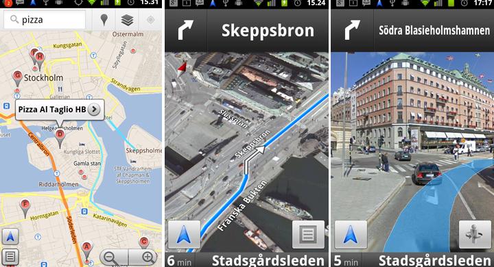 Gratis GPS i mobilen