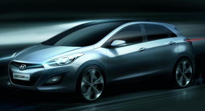 Nya Hyundai i30: Första bilden