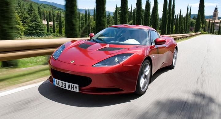 Hyr en Lotus Evora på semestern