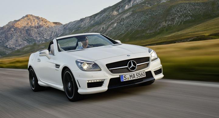 Här är nya Mercedes SLK 55 AMG