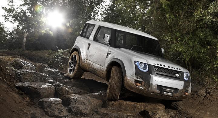 Land Rover visar nästa Defender