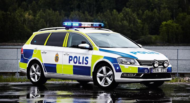 Polisen beställer Volkswagen Passat