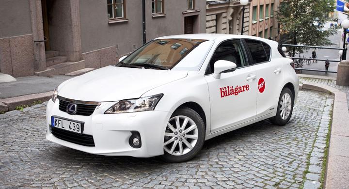 Ljustest: Lexus CT200h (2011)
