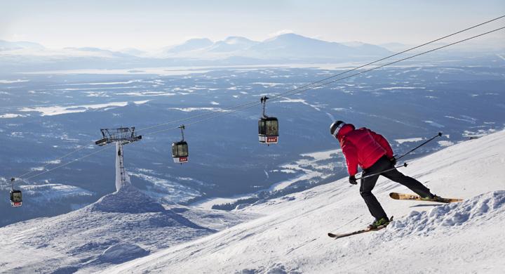 Följ med på skidåkning i Åre