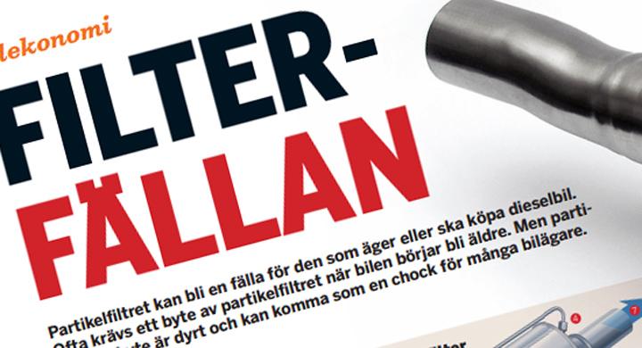 Bilfrågan: Partikelfilter slammar igen?
