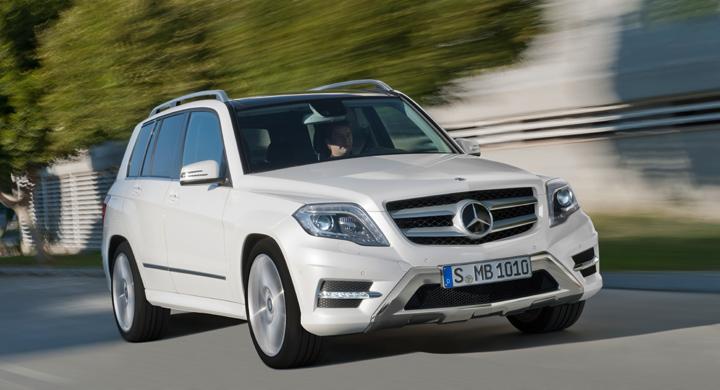 Mercedes GLK får ansiktslyft 2012