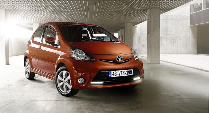 Toyota Aygo får ansiktslyftning