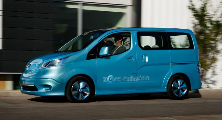 Nissan e-NV200 börjar byggas 2013