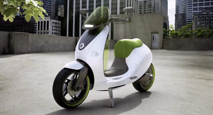 Smart lanserar elektrisk skoter 2014