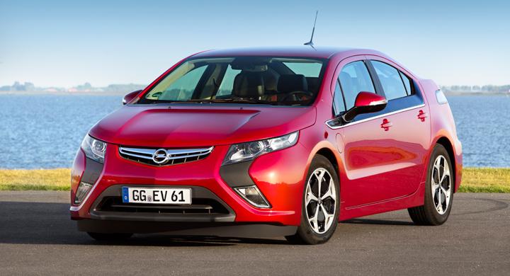Opel Ampera mest sålda elbilen