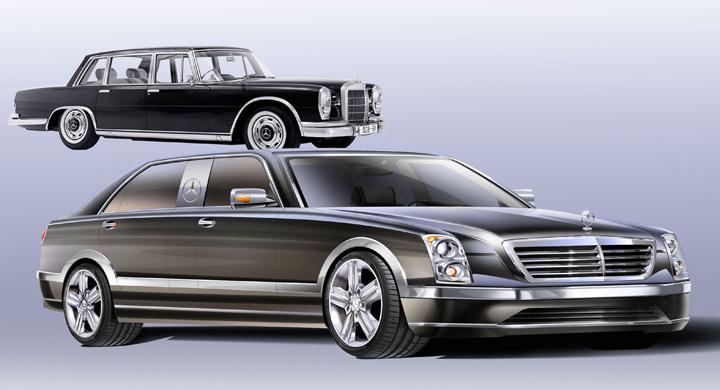 Mercedes 600 Pullman återföds