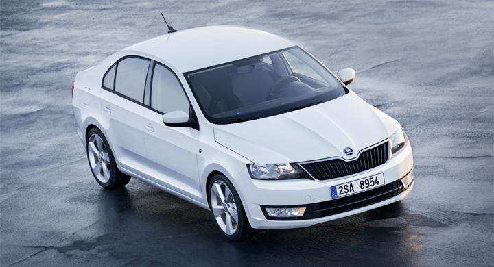 Skoda visar upp nya Rapid