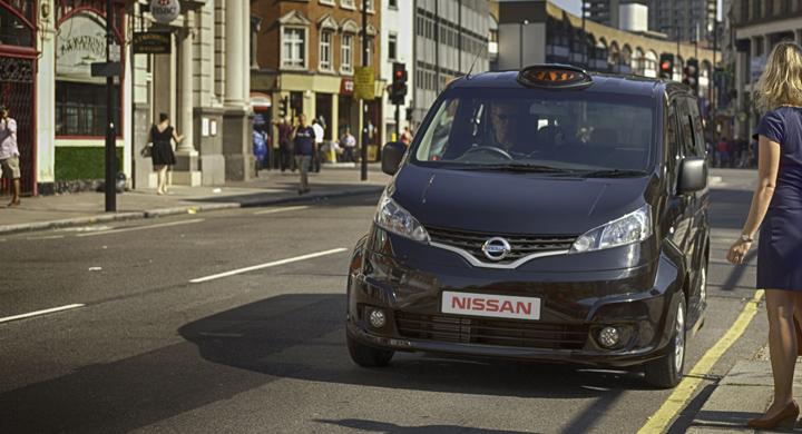 Nissan NV200 blir London-taxi