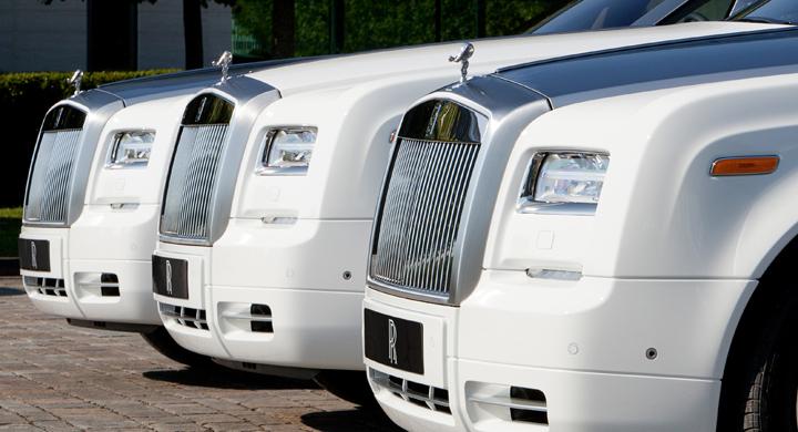 Rolls Royce med nytt emblem