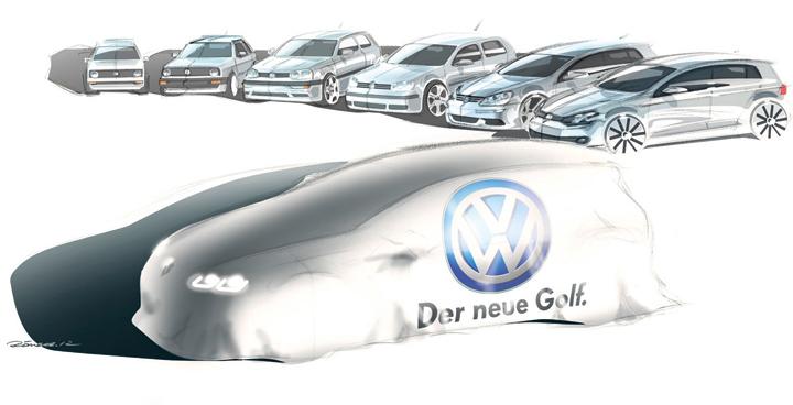 Volkswagen Golf blir 100 kilo lättare