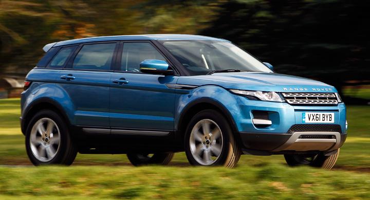 Range Rover Evoque är kvinnornas favoritbil