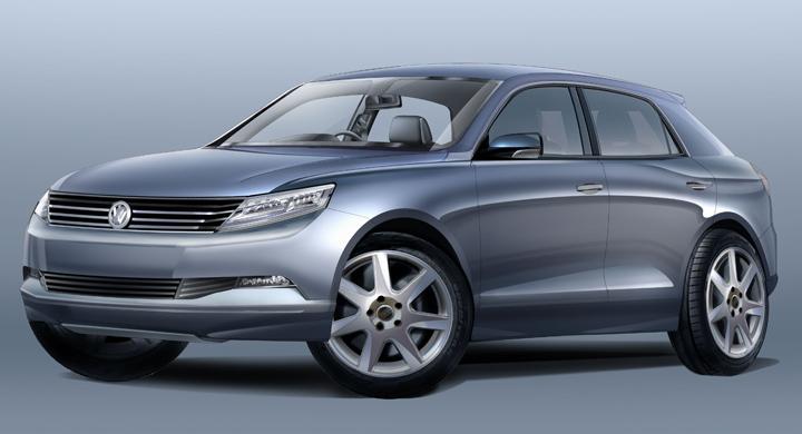 Nya Volkswagen Tiguan – första skissen