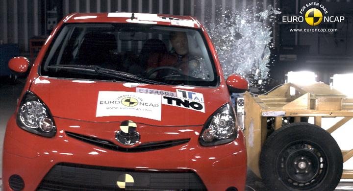 Stjärnsmäll för Toyota Aygo, Peugeot 107 och Citroën C1