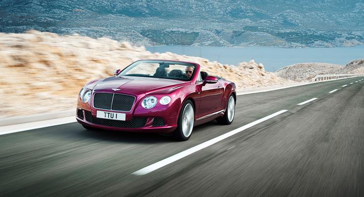 Snabbaste cabrioleten för fyra: Bentley Speed