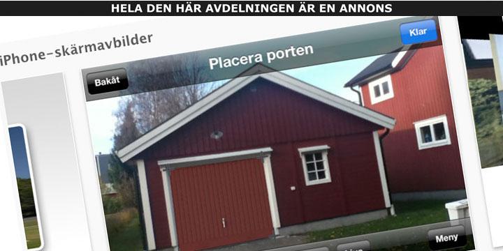 Byt din garageport i mobilen