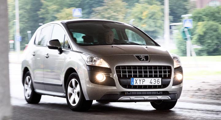 Begtest: Misstänkt bakdörr på Peugeot 3008