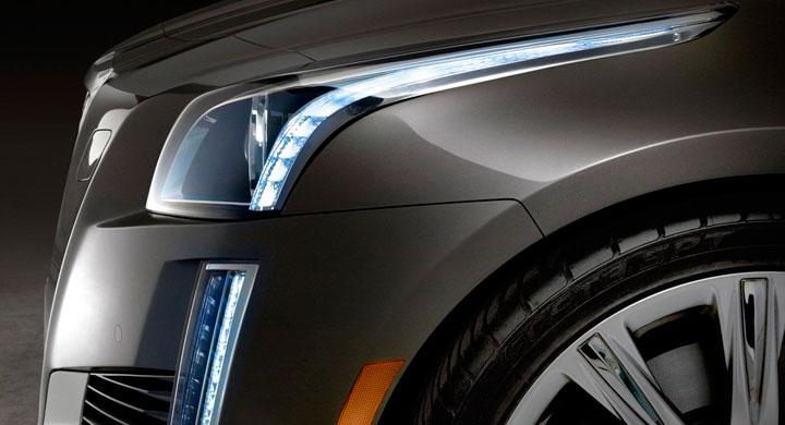 Första bilderna på nya Cadillac CTS