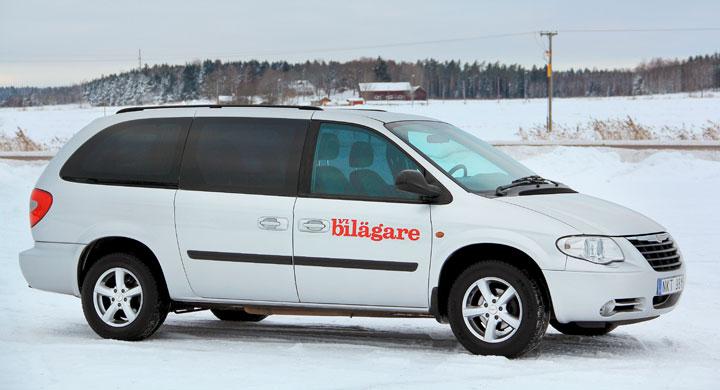 Begtest: Chrysler Voyager och Chrysler Grand Voyager