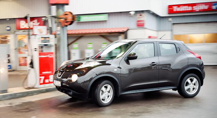 Falsk bränslevarning i Nissan Juke