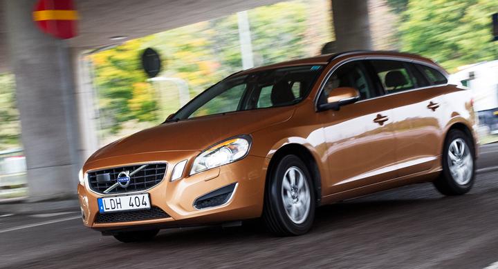 Begtest: Utlöst krockvarning i Volvo V60