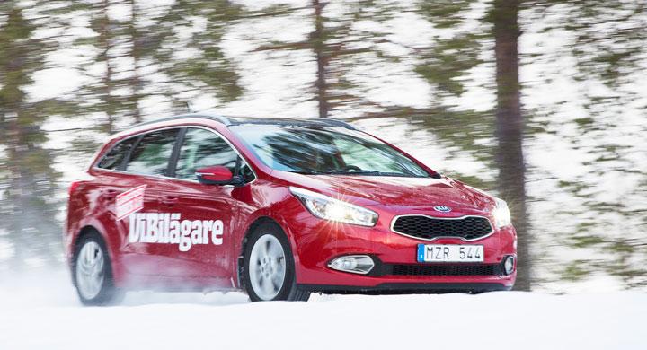 Vintertest: Kia Cee'd rätt okej, men nej!
