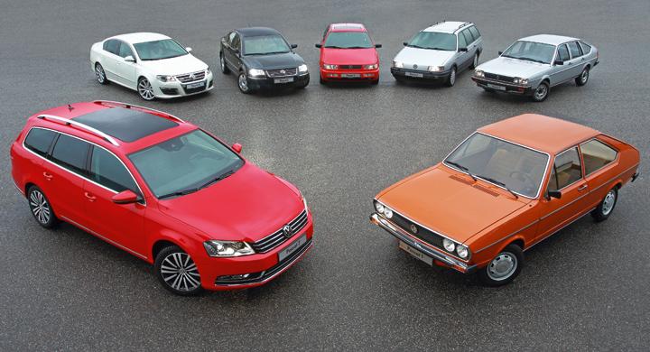 Volkswagen Passat fyller 40 år