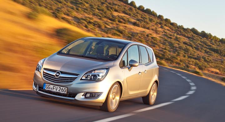 Opel Meriva får ansiktslyft – bilder och fakta