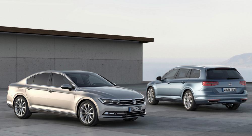 Volkswagen Passat 2015 bygger på största versionen av MQB-plattformen.