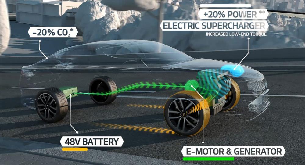Kia Optima T-Hybrid drivs av en mild form av dieselhybrid-drivlina.