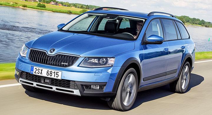Nya Skoda Octavia finns nu i tilltuffat och dragvilligt Scout-utförande.