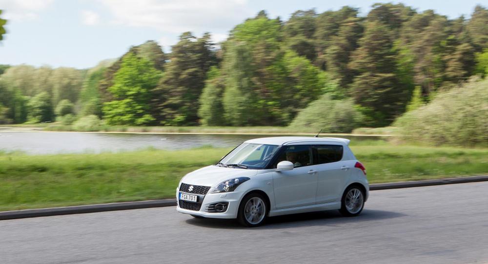 Hatten av för Suzukis chassi-tekniker! I sportutförande är Swift ett nöje att köra.