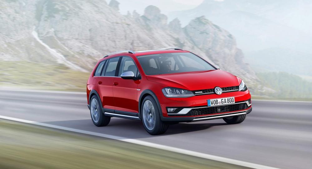 Volkswagen Golf kommer för första gången som Alltrack-modell.