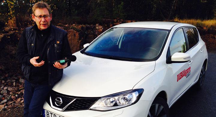 Nissan Pulsar är en bil som ljudmätaren gillar, konstaterar en imponerad bloggförfattare.