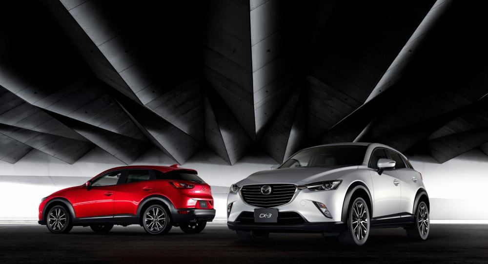 Här är nya Mazda CX-3 2014.