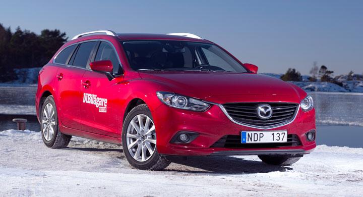 Långsam krockkudde i Mazda
