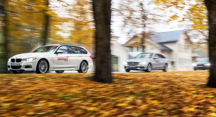 Biltest: Audi A4 Avant, BMW 320d Touring, Mercedes C 220 Kombi