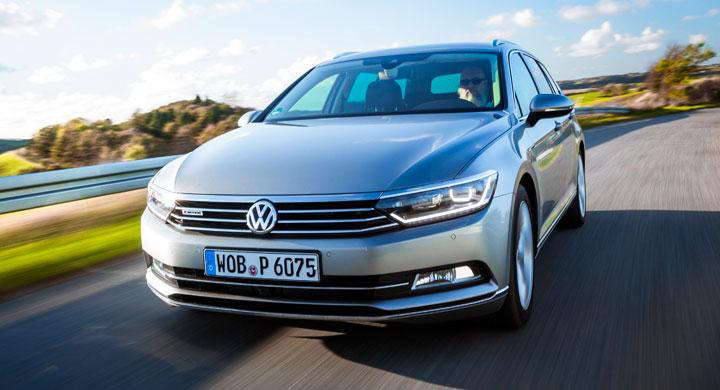 Ny formgivning i varje detalj, men nog ser alla att detta är en Passat?